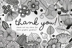 Fineliner Florals Graphic Collection