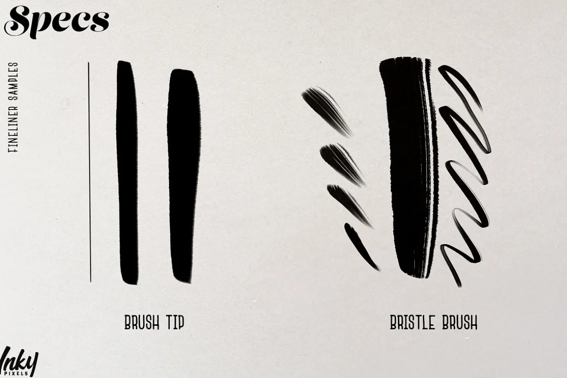 FineLiner Ink Procreate Brushes
