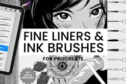 Fine Liners Ink Brushes Procreate