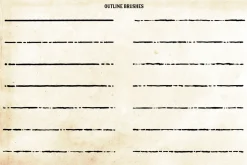 Finest Vintage - Illustrator Brushes