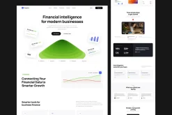 Fintech SAAS Product HTML Website