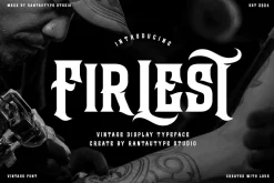 Firlest Old Vintage Font