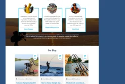 Fishing Website Template