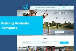 Fishing Website Template