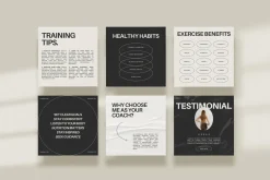 Fitness Coach Template - Canva