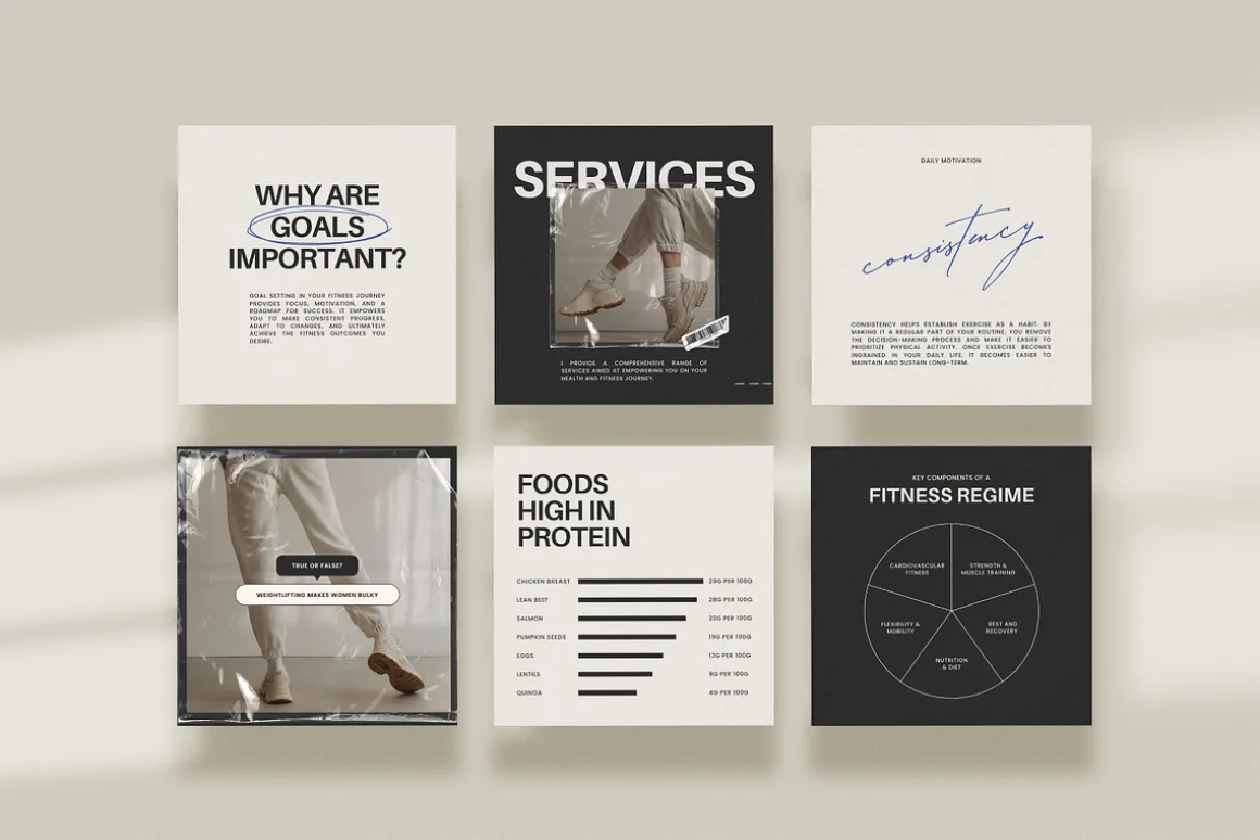 Fitness Coach Template - Canva