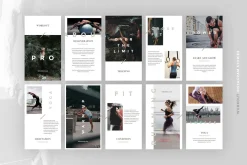 Fitness Social Insta Coach Templates