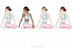 Fitness clip Art, Workout Gym