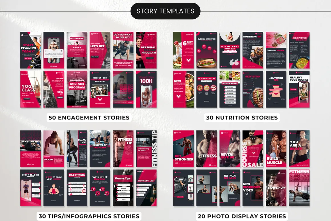 Fitness Coach Social Media Bundle