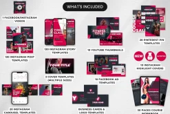 Fitness Coach Social Media Bundle
