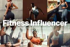 20 Fitness Influencer Presets & LUTs