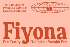 Fiyona Retro Variable Font
