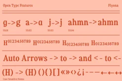 Fiyona Retro Variable Font