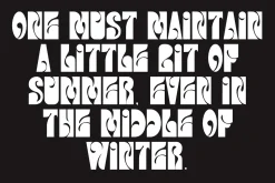 Flanatta Psychedelic Display Font