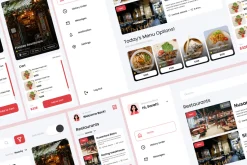 Flavors - Food Menu Dashboard V1
