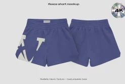 Fleece short mockup
