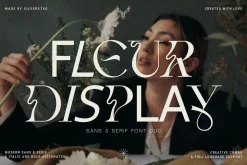 Fleur Display - Sans/Serif Font Duo