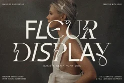 Fleur Display - Sans/Serif Font Duo