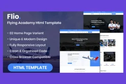 Flio - Flying Academy HTML Template