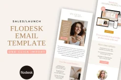 Flodesk Template | Launch Email