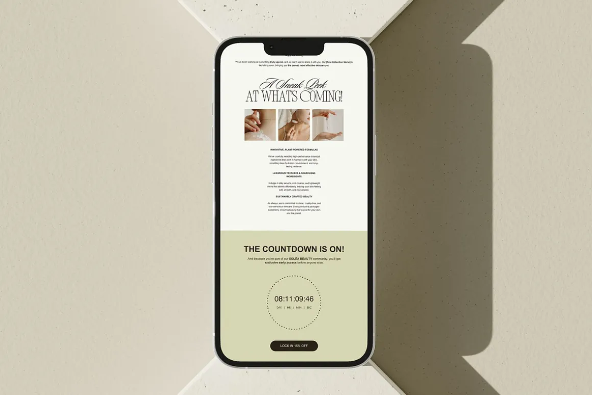 Flodesk Email Newsletter Template