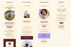 Flodesk Wellness Email Templates