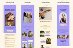 Flodesk Wellness Email Templates