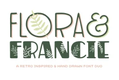 Flora & Francie Font Duo