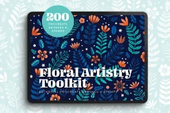 Floral Artistry Procreate Toolkit