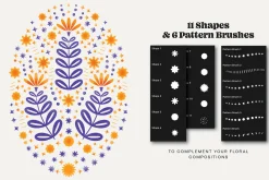 Floral Artistry Procreate Toolkit
