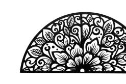 Floral Mystic Symbol Silhouette