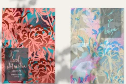 44 floral abstraction vector set 2