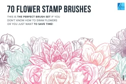 87 Floral Affinity Stamp Brushes