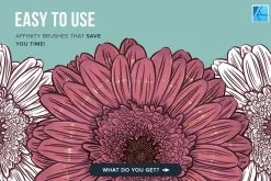 87 Floral Affinity Stamp Brushes