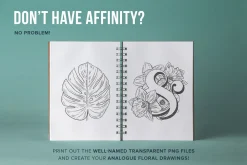 87 Floral Affinity Stamp Brushes