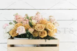 Floral Farmhouse Stock Photos