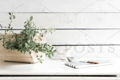 Floral Farmhouse Stock Photos