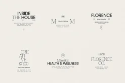 Florence Logo Kit | Logos Ai Eps Psd
