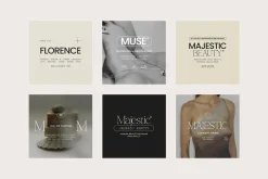 Florence Logo Kit | Logos Ai Eps Psd