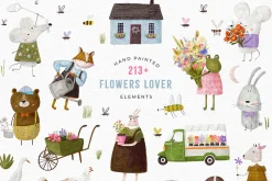 Flowers Lover | 267 elements