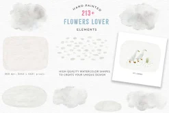 Flowers Lover | 267 elements