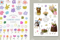 Flowers Lover | 267 elements