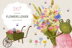 Flowers Lover | 267 elements