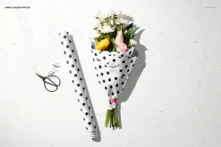 Flowers Packaging Mockup Set