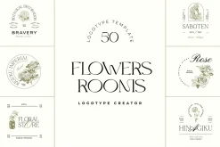 Flowers Room | Logo Creator