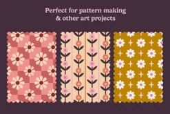 Flower Stamp Brushes for Procreate