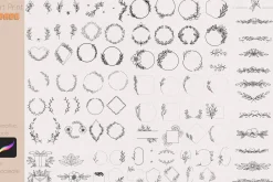 Flower Stamp Full Pack Plant Floral