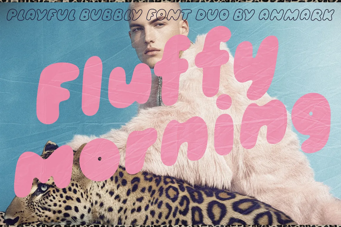 Fluffy Morning | Bubble Font DUO