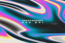 Fluid Grainy Background Gradient Set