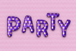 Foil Balloon Text Effects